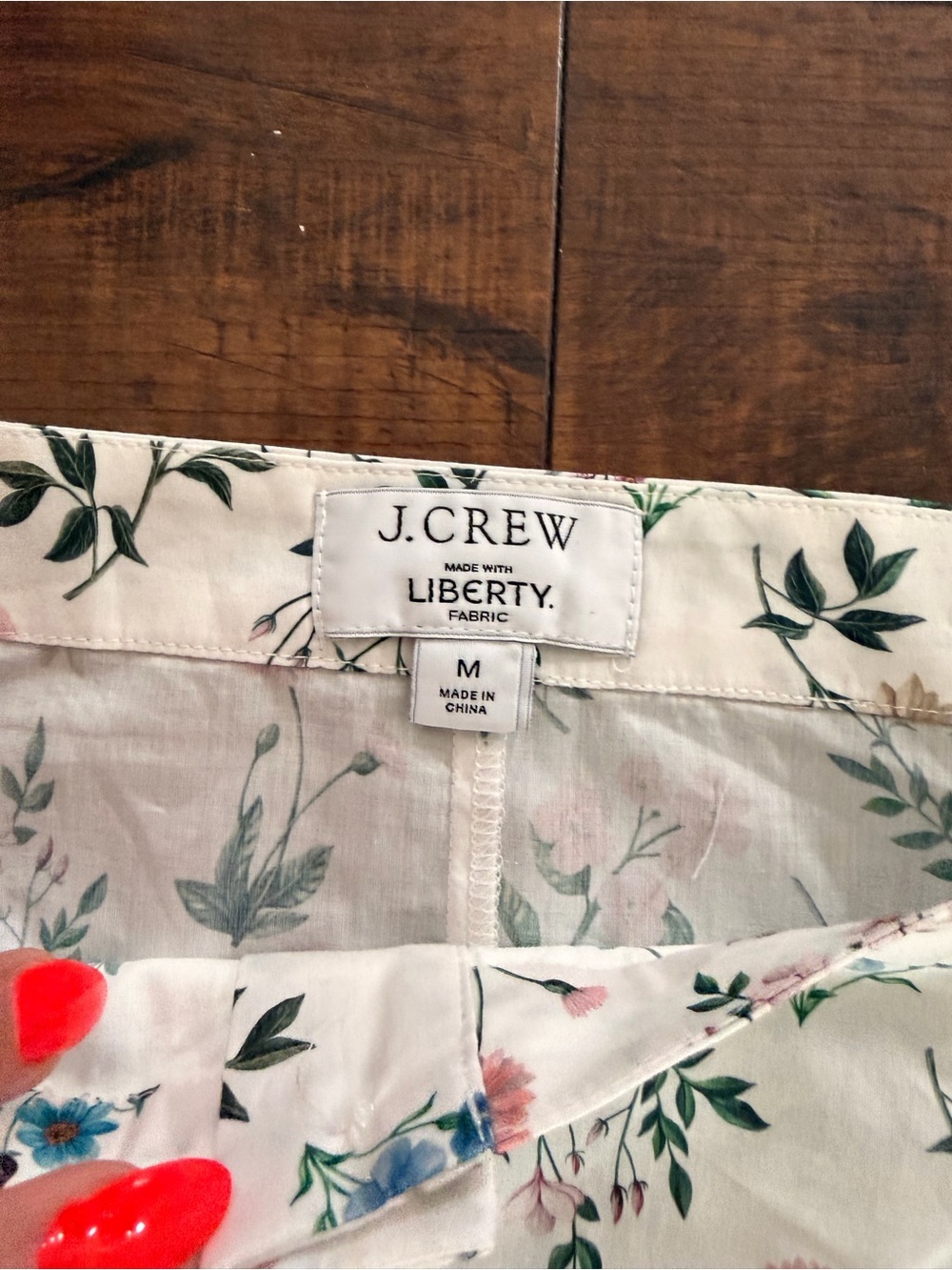J. Crew White Floral Square-Neck Midi Dress - Picture 7 of 7